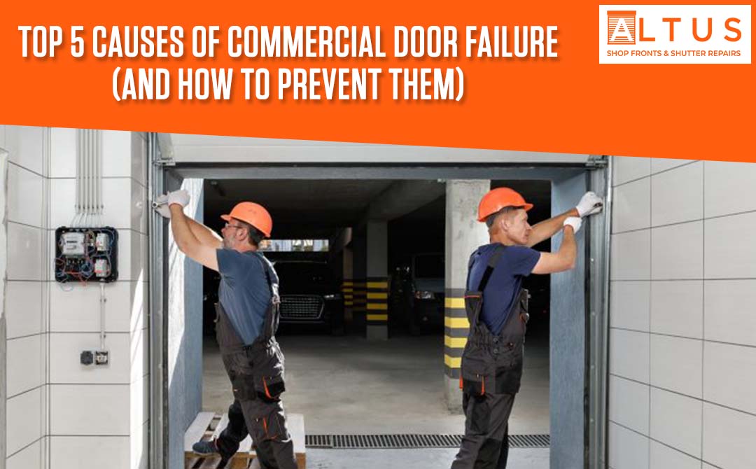 Top 5 Causes of Commercial Door Failure (And How to Prevent Them)-Altus